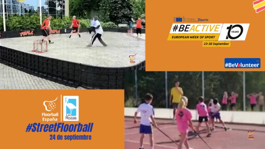 24 de Septiembre : El Street Floorball toma Las Rozas en la Semana Europea del Deporte 2025